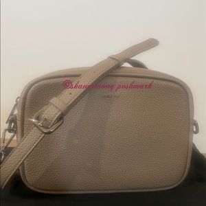 Angela Roi Mini Grace Light Mud Grey Crossbody Strap